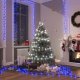 Lampki choinkowe vidaXL 400 LED niebieskie 1