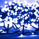 Lampki choinkowe vidaXL 400 LED niebieskie 2