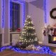 Lampki choinkowe vidaXL 400 LED niebieskie 1