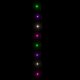 Lampki choinkowe vidaXL 150 LED kolorowe 3