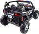 Super-Toys MEGA BUGGY UTV POLICJA TURBO R FOX DLA 2 DZIECI 4X200 W, 24V, SUPER MOC, WSPOMAGANIE/XB2118 12