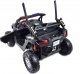 Super-Toys MEGA BUGGY UTV POLICJA TURBO R FOX DLA 2 DZIECI 4X200 W, 24V, SUPER MOC, WSPOMAGANIE/XB2118 13