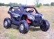 Super-Toys MEGA BUGGY UTV POLICJA TURBO R FOX DLA 2 DZIECI 4X200 W, 24V, SUPER MOC, WSPOMAGANIE/XB2118 26