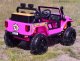 Super-Toys MEGA JEEP 4 SPEED DLA DZIECKA I DLA RODZICA 4x4, DO 100 kg - STEROWANIE TELEFONEM, WALIZKA - HIT/XB1118 8