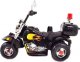 Super-Toys PIERWSZY MOTOR CHOPPER NA AKUMULATOR - KOGUT, MIĘKKIE SIEDZENIE, PASY/LL778 13