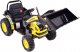 Super-Toys MEGA TRAKTOR Z ŁYŻKĄ - ŁADOWARKĄ. MIĘKKIE SIEDZENIE, PILOT, RADIO FM/HL389 3