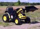 Super-Toys MEGA TRAKTOR Z ŁYŻKĄ - ŁADOWARKĄ. MIĘKKIE SIEDZENIE, PILOT, RADIO FM/HL389 6