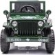 Jokomisiada Auto na akumulator wojskowy Willys 4x4 + pilot (PA0263 JZ) 13