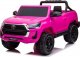 Lean Cars Auto Na Akumulator Toyota Hilux DK-HL860 Różowe 4
