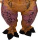 9 Planet Kostium strój dmuchany dinozaur T-REX Gigant brązowy 1.5-1.9m 6