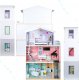 9 Planet Domek dla lalek drewniany+ mebelki pastelowy 117cm 3