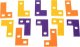 9 Planet Gra logiczna układanka tetris + karty 7