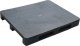 Becker Paleta plastikowa ISO 1200x1000 mm z płozami, powierzchnia antypoślizgowa (kolor czarny) 2