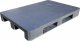 Becker Paleta plastikowa Euro 1200x800 mm, z płozami, powierzchnia antypoślizgowa (kolor czarny) 1
