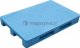 Becker Paleta plastikowa Euro 1200x800 mm, z płozami, powierzchnia antypoślizgowa (kolor czarny) 3