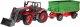 Ramiz Traktor z przyczepą czerwono-zielony 2.4 GHz 1