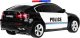 Ramiz Auto 1:24 R/C Licencjonowany Radiowóz Bmw X6 Policja Czarny 5