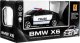 Ramiz Auto 1:24 R/C Licencjonowany Radiowóz Bmw X6 Policja Czarny 6