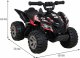 Ramiz Pojazd Quad THE FASTEST Czarny 2