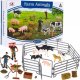 Figurka Ramiz Zestaw farma z figurkami i akcesoriami dla dzieci 3+ Rolnicy + zwierzęta + sprzęt 6