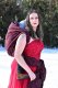 Yaro Slings Chusta tkana Yaro Sling - Roses Duo Red Black Glam Wrap 6 (4.6 m.) 1