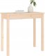 vidaXL Stolik konsolowy, 80x40x75 cm, lite drewno sosnowe 4