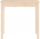 vidaXL Stolik konsolowy, 80x40x75 cm, lite drewno sosnowe 5