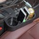 4kom.pl Organizer samochodowy CupHolder na napoje uchwyt na kubek wodę akcesoria Czarny 11