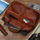 Torba Beltimore Beltimore torba męska skórzana Duża brązowa laptop J14 NoSize 1