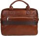 Torba Beltimore Beltimore torba męska skórzana Duża brązowa laptop J14 NoSize 3