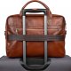 Torba Beltimore Beltimore torba męska skórzana Duża brązowa laptop J14 NoSize 8