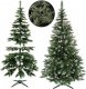 Springos Choinka sztuczna premium 220 cm sosna diamentowa drzewko bożonarodzeniowe UNIWERSALNY 2