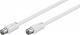 Kabel Goobay Antenowy 15m biały (11515) 1