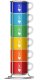Bialetti Bialetti Color - Zestaw 6 filiżanek do espresso na stojaku 1