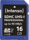 Karta Intenso Professional SDHC 16 GB Class 10 UHS-I/U3  (3431470) 1
