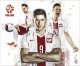Podkładka Modecom Podkładka pod mysz biała Reprezentacja Lewandowski 1