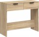 vidaXL Stolik konsolowy, dąb sonoma, 90x36x75 cm 1