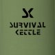 Survival Kettle Aluminiowa Kuchenka czajnik turystyczny Survival Kettle Green + stalowe palenisko Uniwersalny 6
