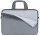 Torba RivaCase RIVACASE TORBA NA LAPTOP 15,6" EGMONT, SZARA, EKO-SKÓRA I TWEED, KIESZENIE NA TABLET 10,1", SMARTFON, DOKUMENTY I AKCESORIA 4