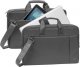 Torba RivaCase RIVACASE TORBA NA LAPTOP 17,3" CENTRAL, SZARA, Z POLIESTRU, Z KIESZENIAMI NA TABLET, SMARTFON, DOKUMENTY I AKCESORIA 11