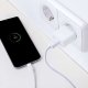 Ładowarka 4kom.pl Ładowarka sieciowa USB 2.4A Single Fast Charger + Kabel USB do micro USB 2400mAh 12W Biała 4