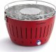 LotusGrill  Grill turystyczny Węglowy Mini 26 cm x 26 cm czerwony + pokrowiec 1