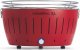 Grill ogrodowy Węglowy XL 40.5 cm x 40.5 cm czerwony + pokrowiec 1