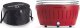 Grill ogrodowy Węglowy XL 40.5 cm x 40.5 cm czerwony + pokrowiec 1