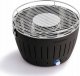 LotusGrill Grill turystyczny Węglowy Mini 26 cm x 26 cm antracyt + pokrowiec 3