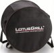 LotusGrill Grill turystyczny Węglowy Mini 26 cm x 26 cm antracyt + pokrowiec 5
