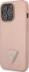 Guess Etui Guess do iPhone 14 Pro 6,1" różowy/pink hardcase SaffianoTriangle Logo 1