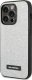Karl Lagerfeld Etui Karl Lagerfeld do iPhone 14 Pro Max 6,7" hardcase srebrny/silver Glitter Plaque Logo 2
