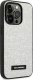 Karl Lagerfeld Etui Karl Lagerfeld do iPhone 14 Pro Max 6,7" hardcase srebrny/silver Glitter Plaque Logo 4