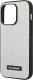 Karl Lagerfeld Etui Karl Lagerfeld do iPhone 14 Pro Max 6,7" hardcase srebrny/silver Glitter Plaque Logo 6
